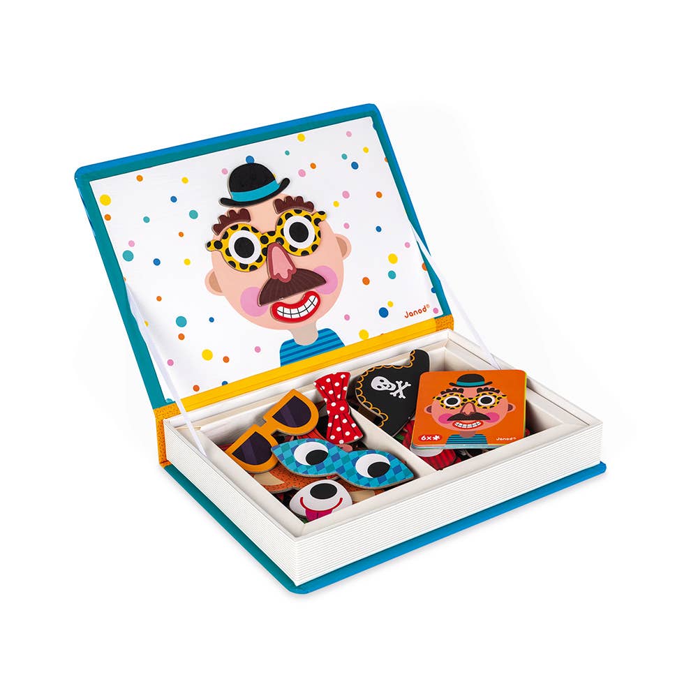 Magneti'book magnetic play book, Crazy Faces, view 5