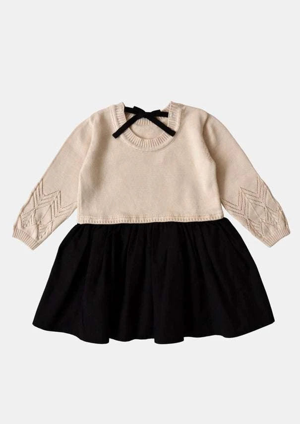 Alyssa boutique kids dress side view detail