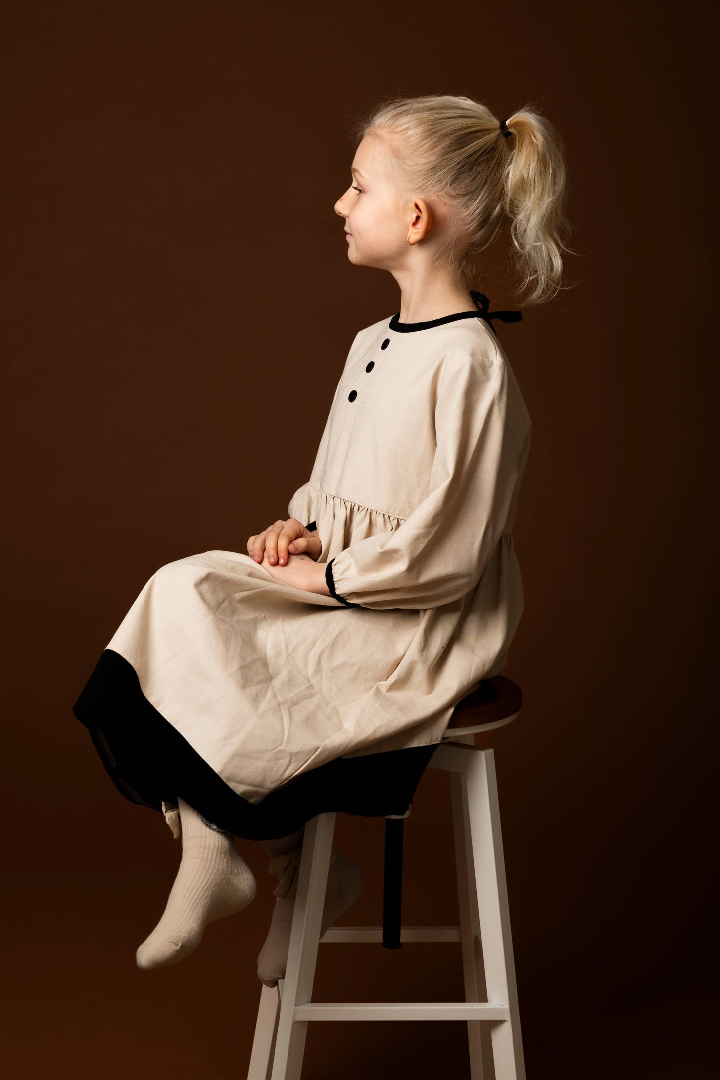 Vanilla Bean Linen Dress