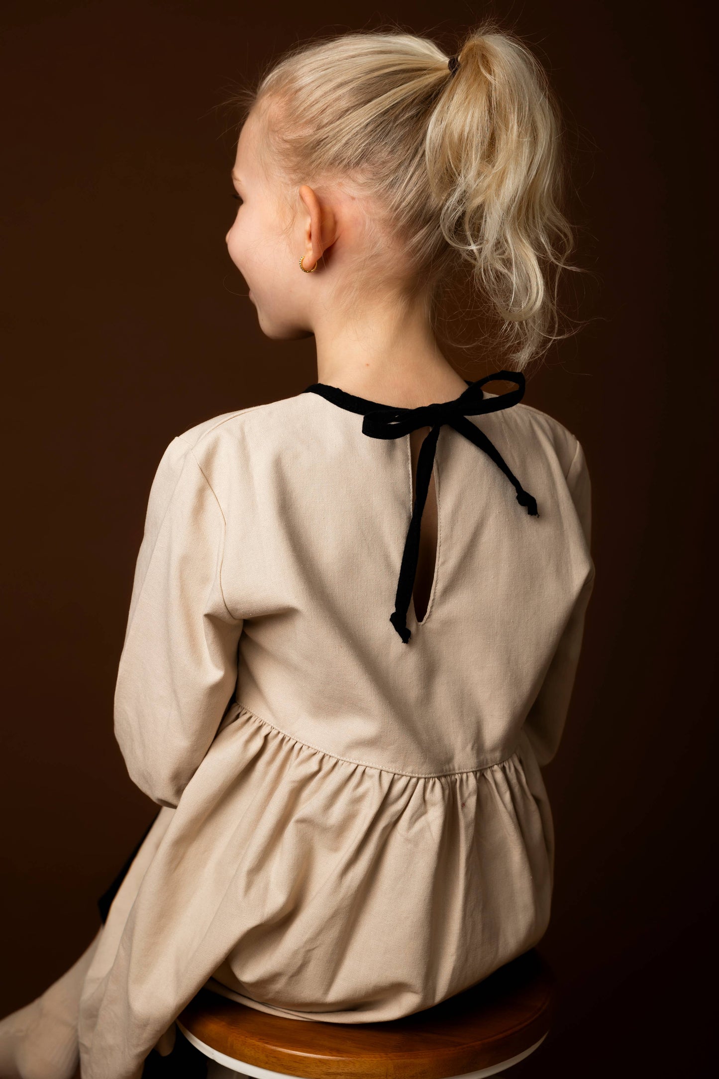 Vanilla Bean Linen Dress