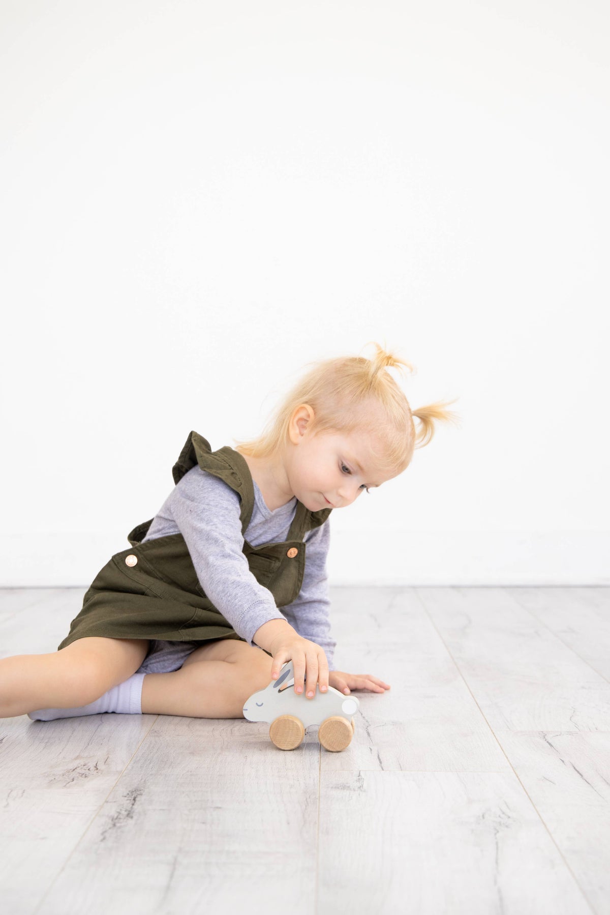 Wooden Push Toy Bunny