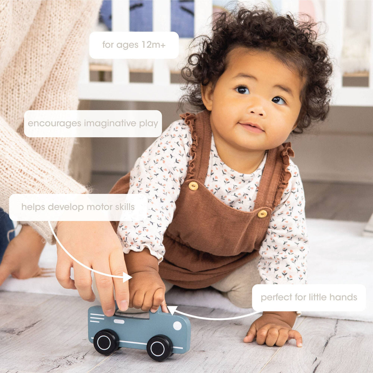 Wooden Push Toy Car