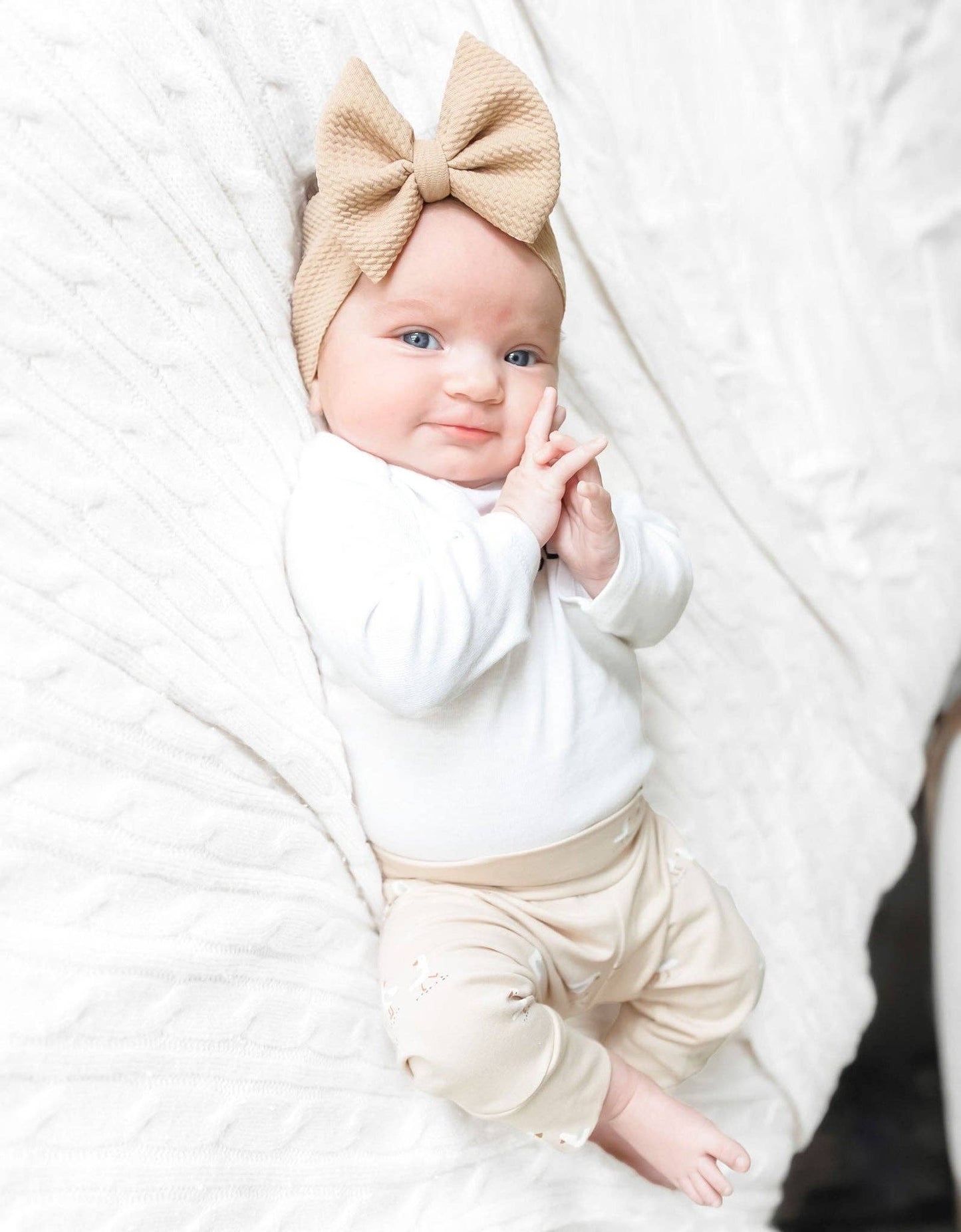 Seagull Cotton Knit Leggings