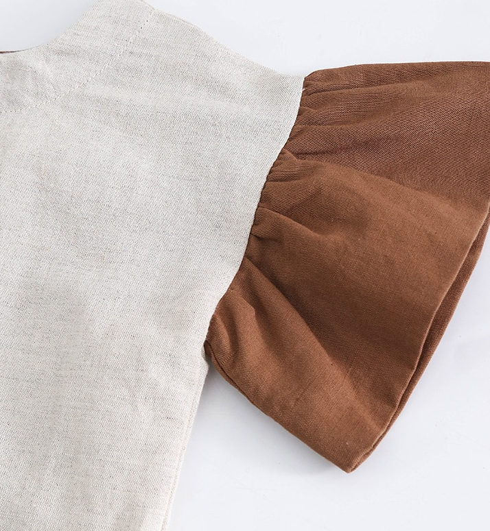 Summer on the Block Linen Dress