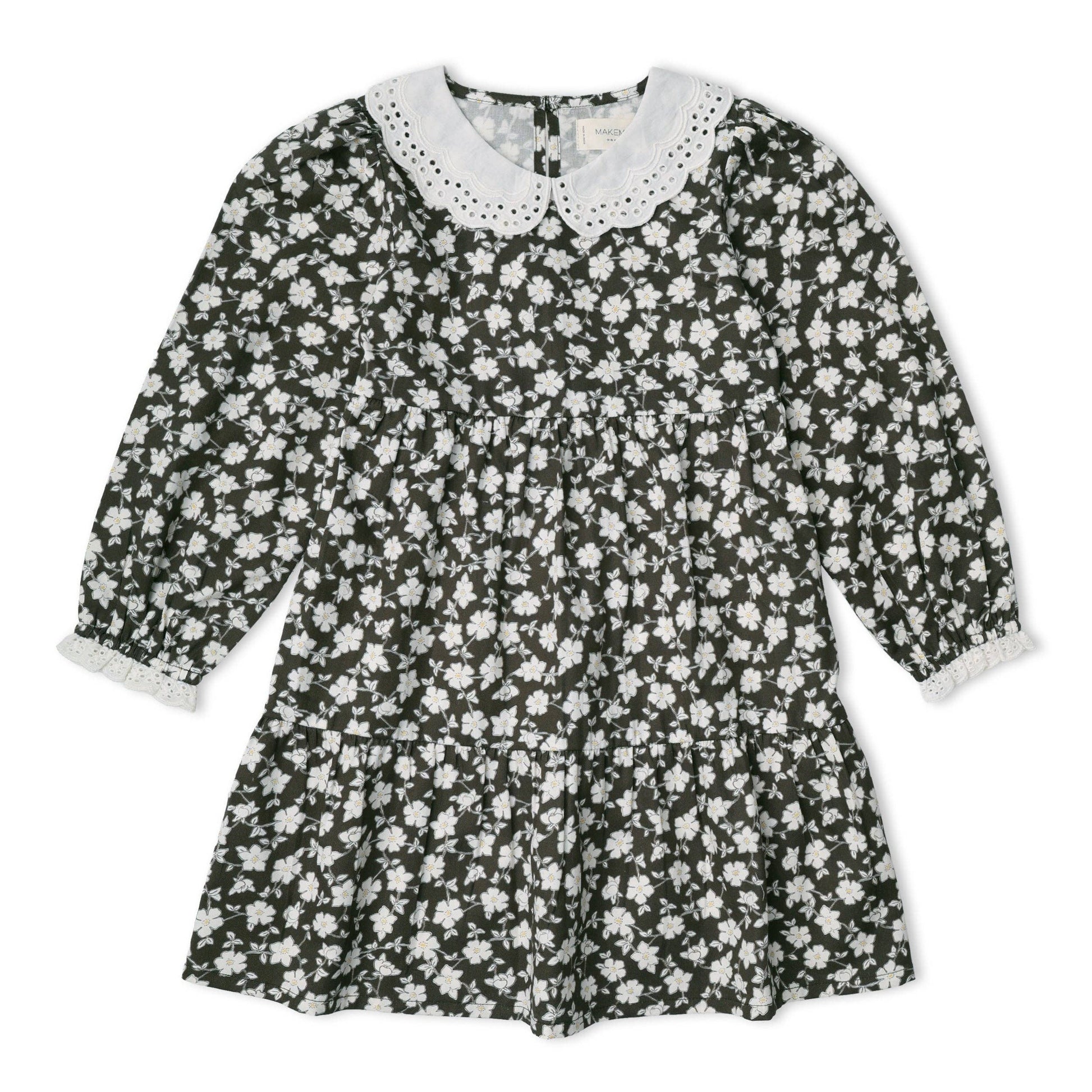 Organic Collar Twilight Dress for toddler