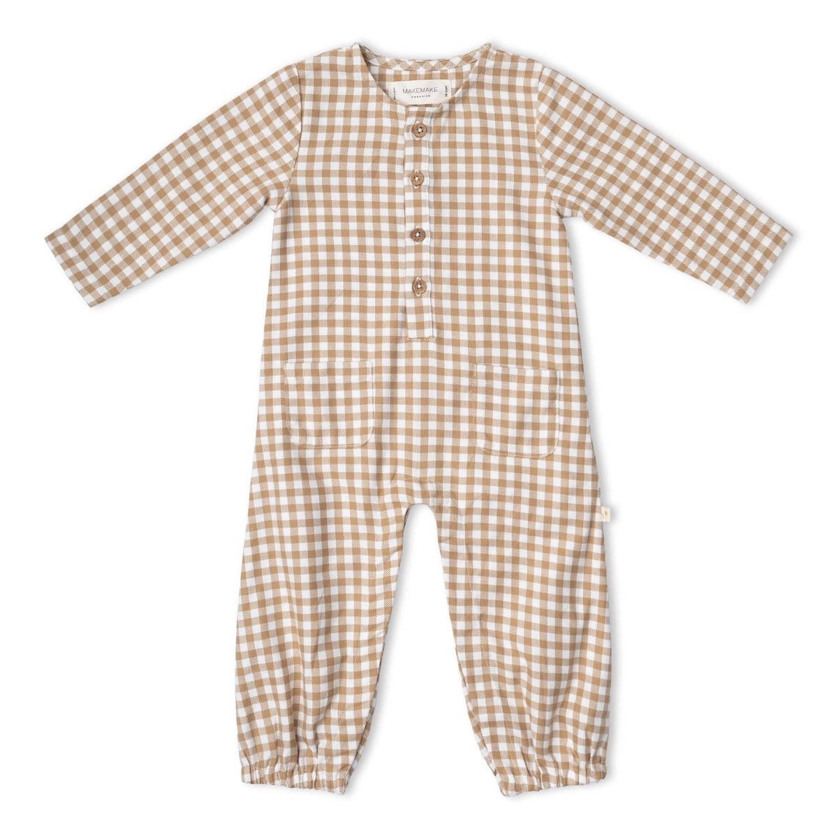 Organic Oat Romper for baby, GOTS certified cotton
