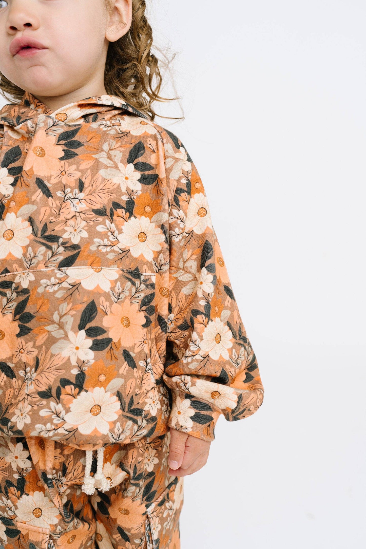 Warm Bloom Cargo Hoodie Set
