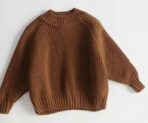 Cabin crewneck sweater for kids side view detail