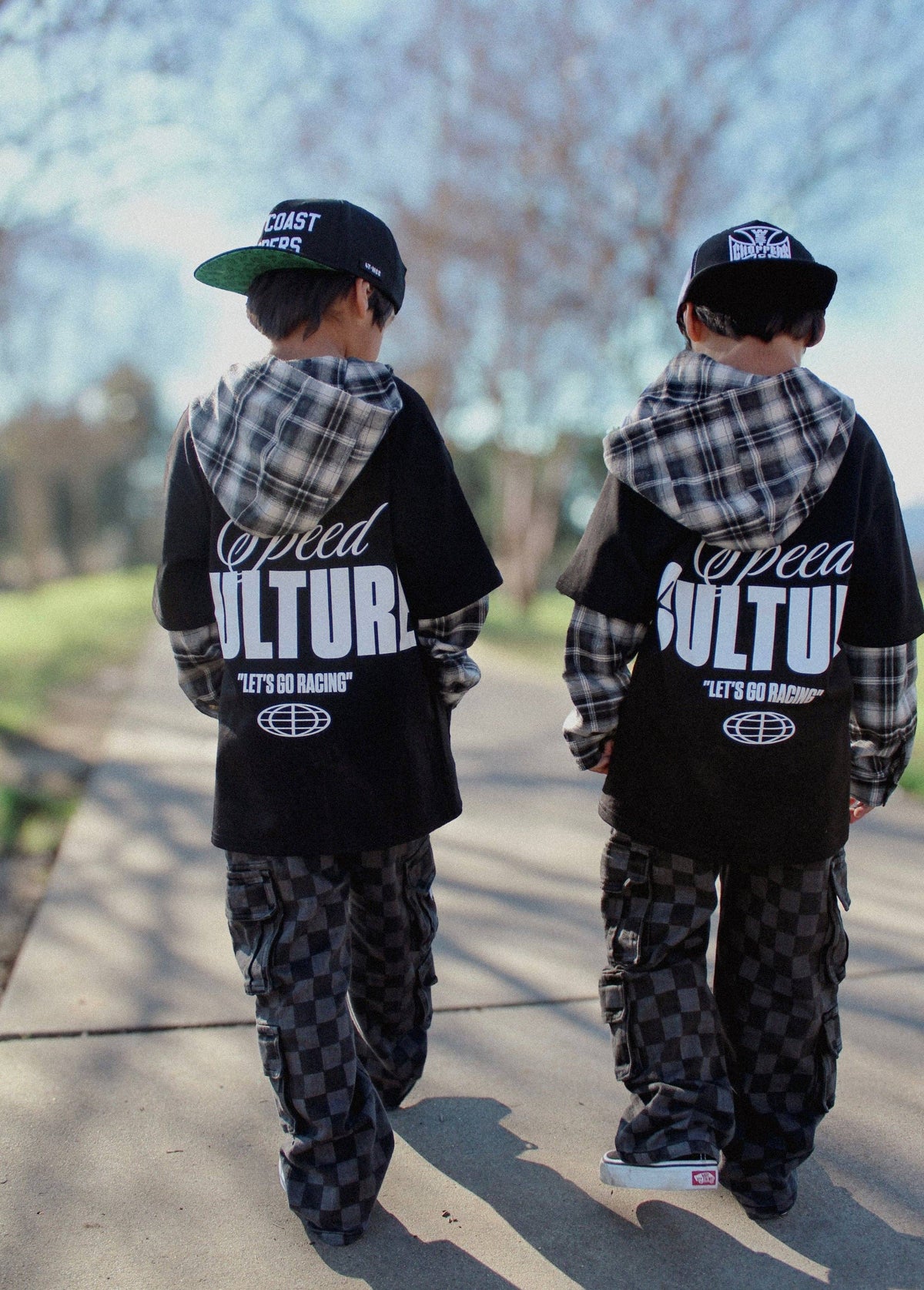 Speed Culture Hooded Flannel