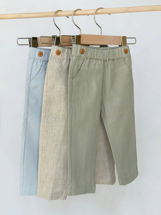 Lionel's Linen Suspender Pants