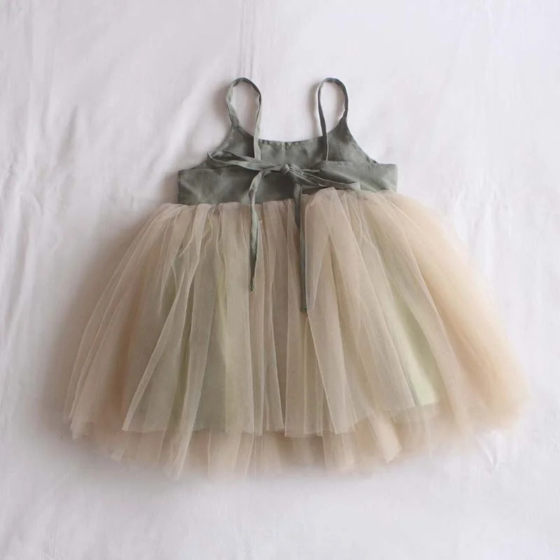 Organic Linen Tutu Dress