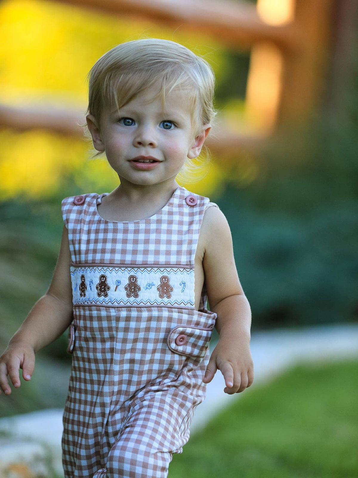 Christmas Gingerbread Romper