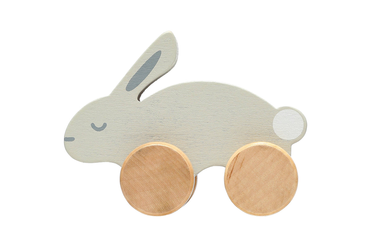 Wooden Push Toy Bunny