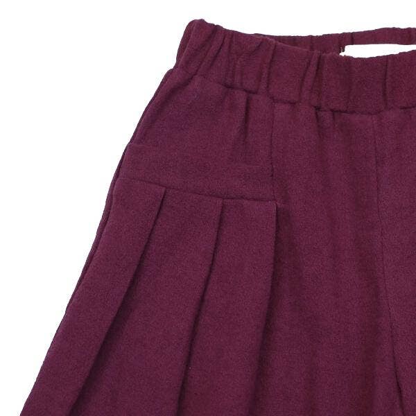Pleated Wide Pants