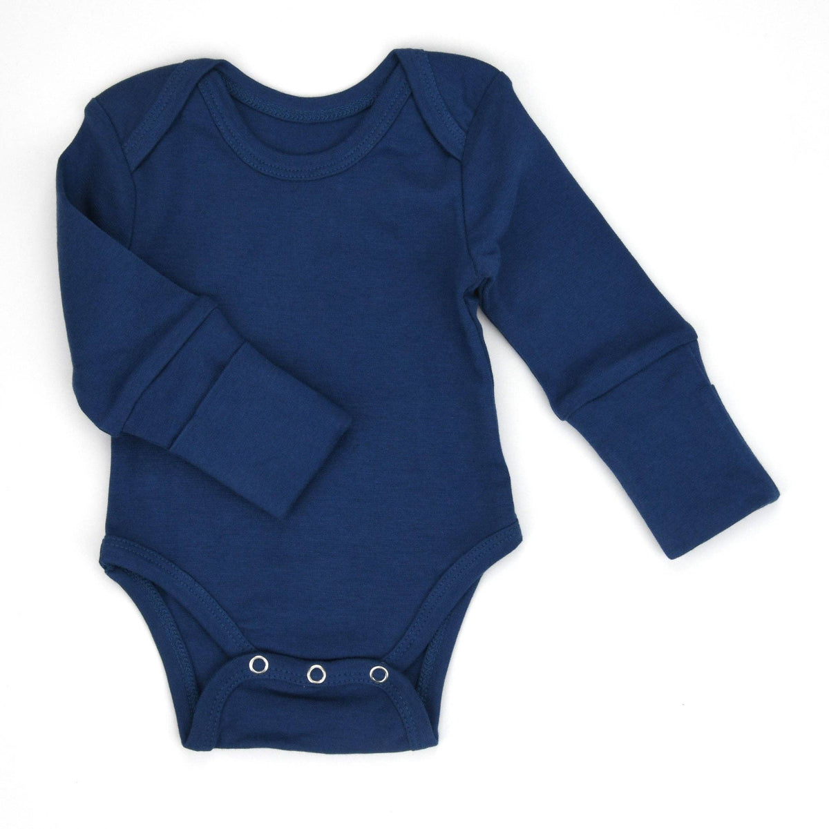Organic Cotton Bodysuit-Glacier