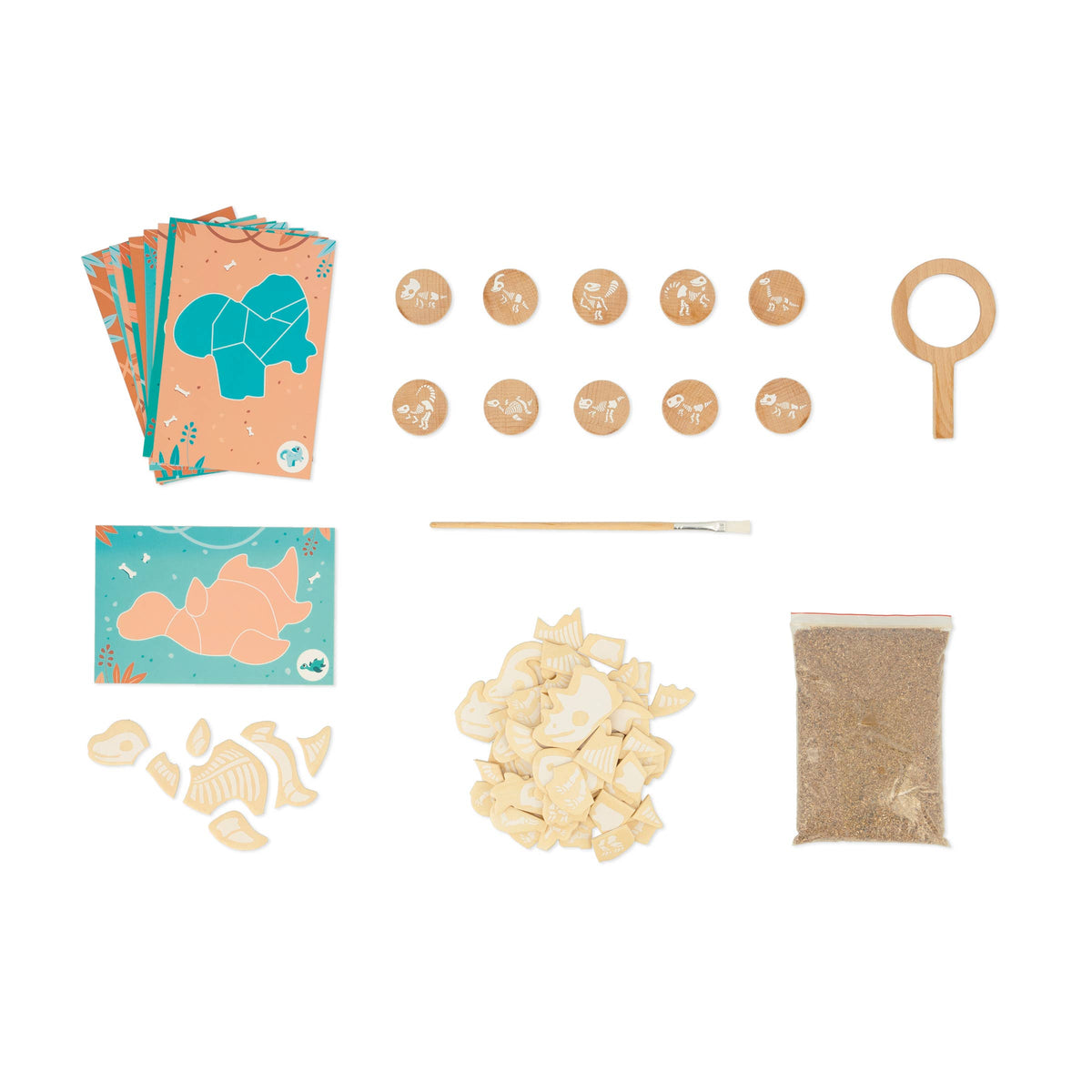 Dino dig puzzle game for kids, view 4