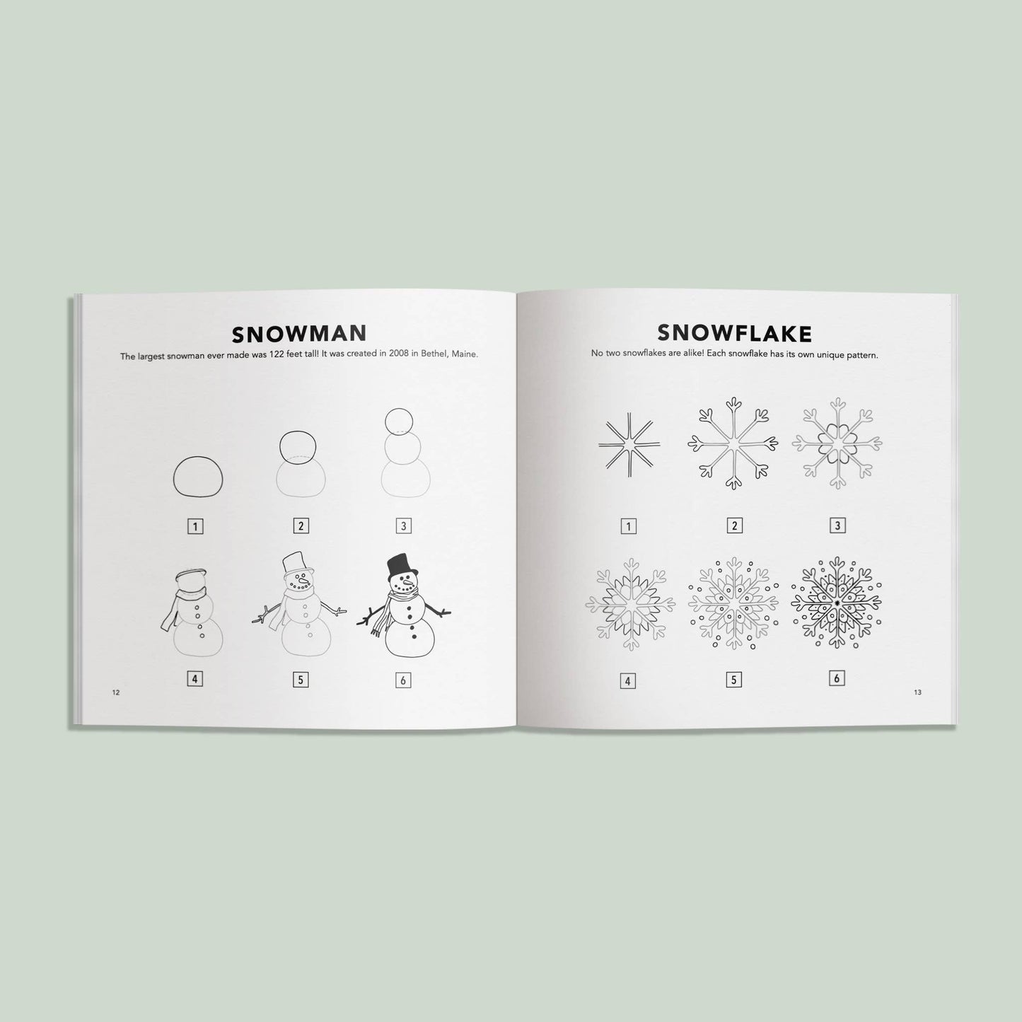 Winter Things: How to Draw