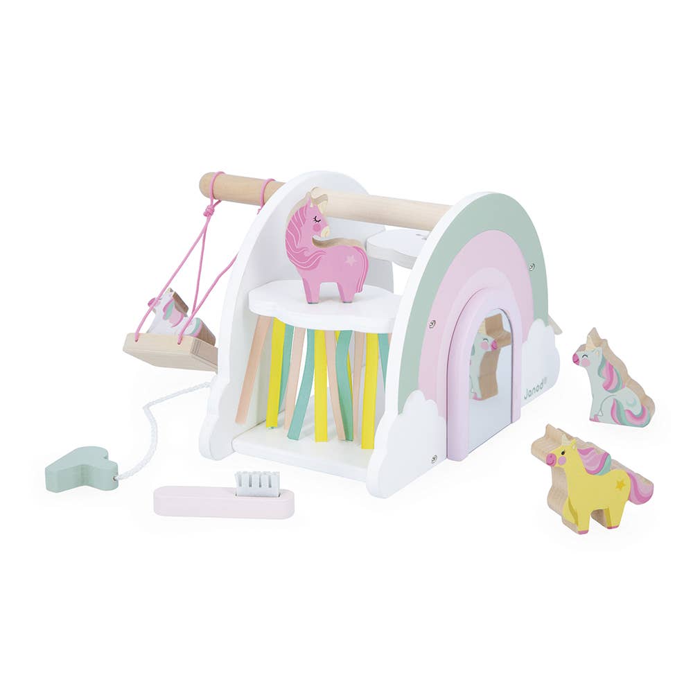 Unicorn rainbow play house, view 2