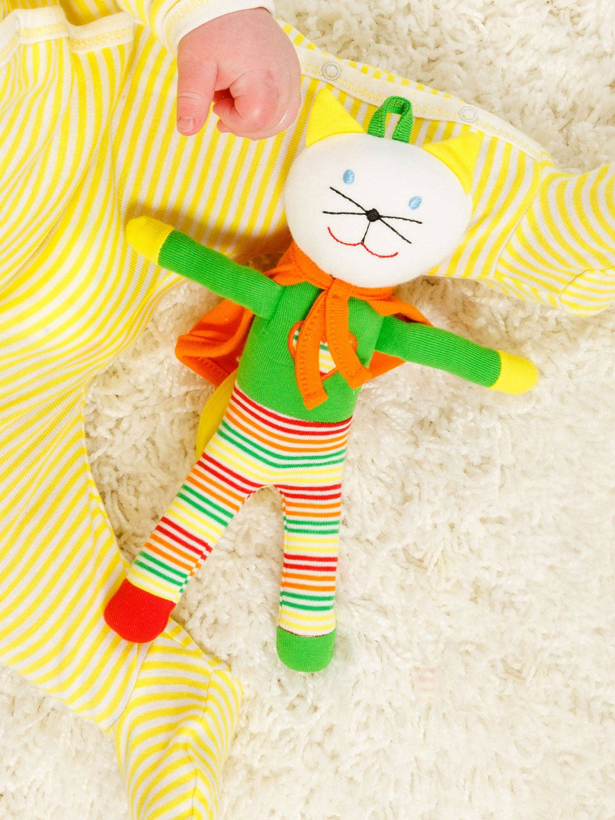 Organic Cotton Supermeow Stuffie