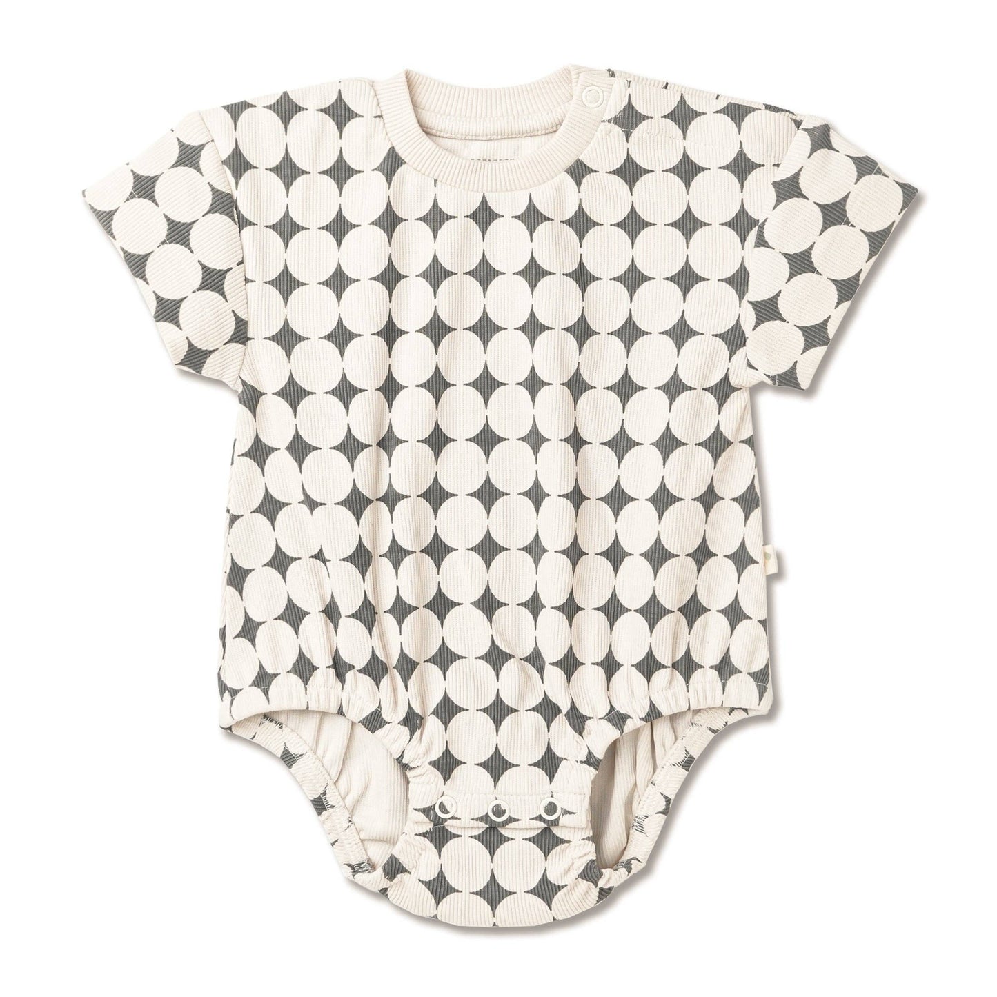 Mod Dots Organic Bubble Romper