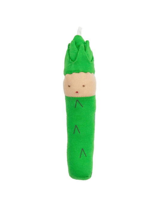 Organic cotton asparagus plush toy