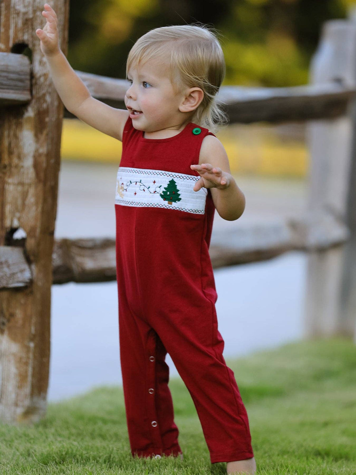Christmas Pup Romper