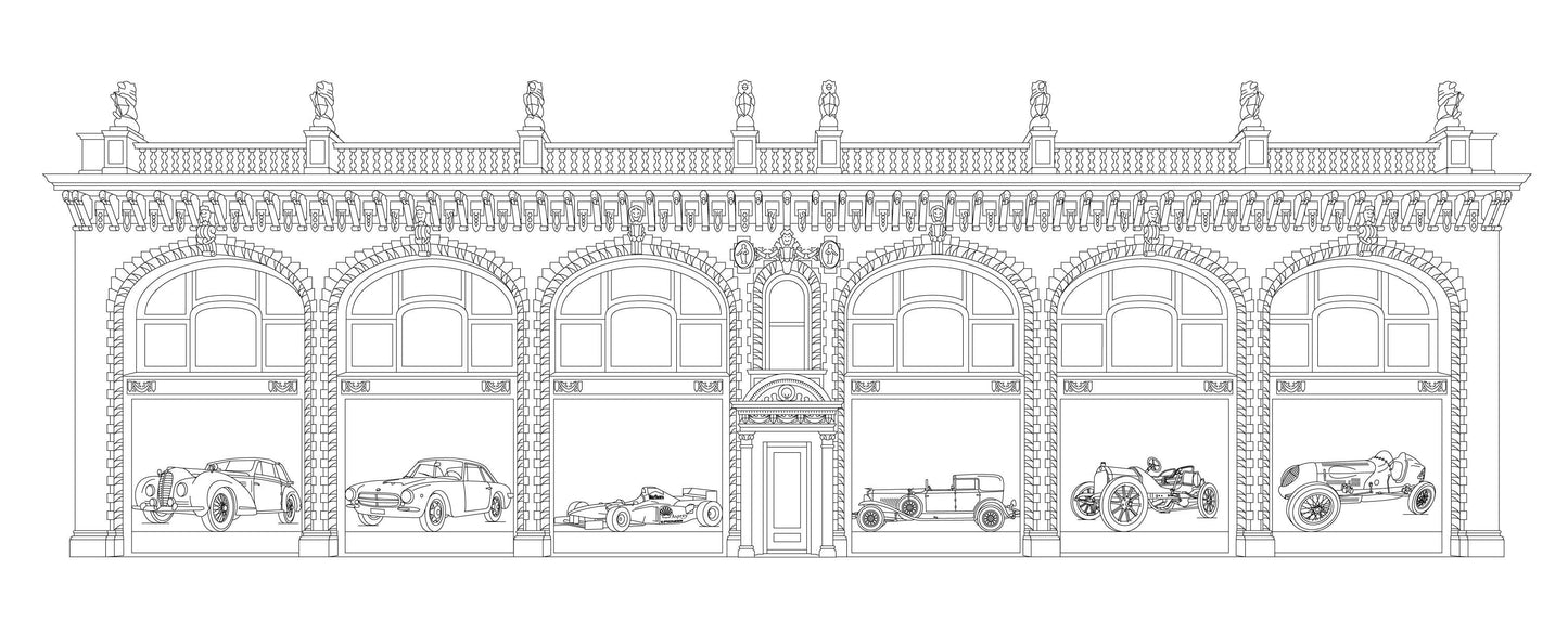 Newport Rhode Island coloring book for kids back cover view