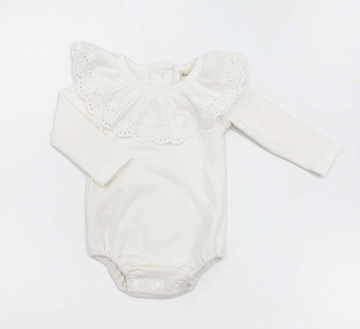 Ruffle Collar Bodysuit