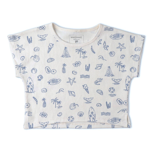 Coastal Cutie Drop Shoulder Set